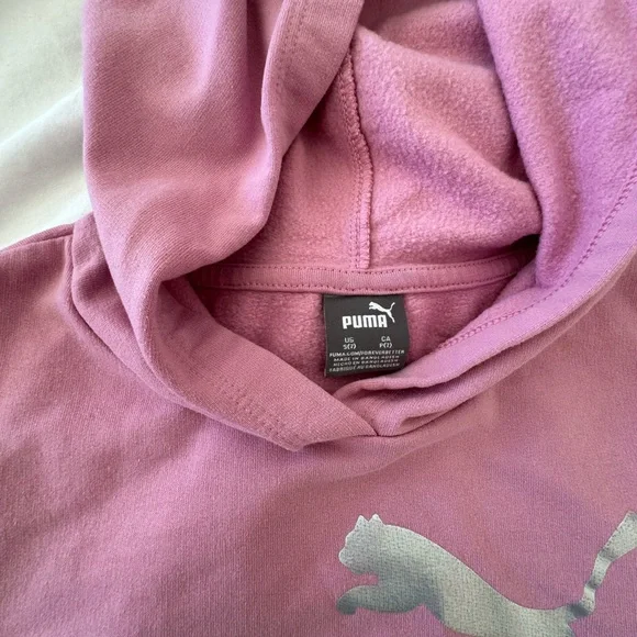 Set 3 suits Puma Mauve Sweatshirt with Silver Logo, orange apple, and purple . - Picture 2 of 9